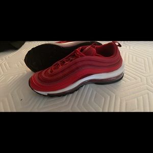 Nike air max 97 red size 7 womens